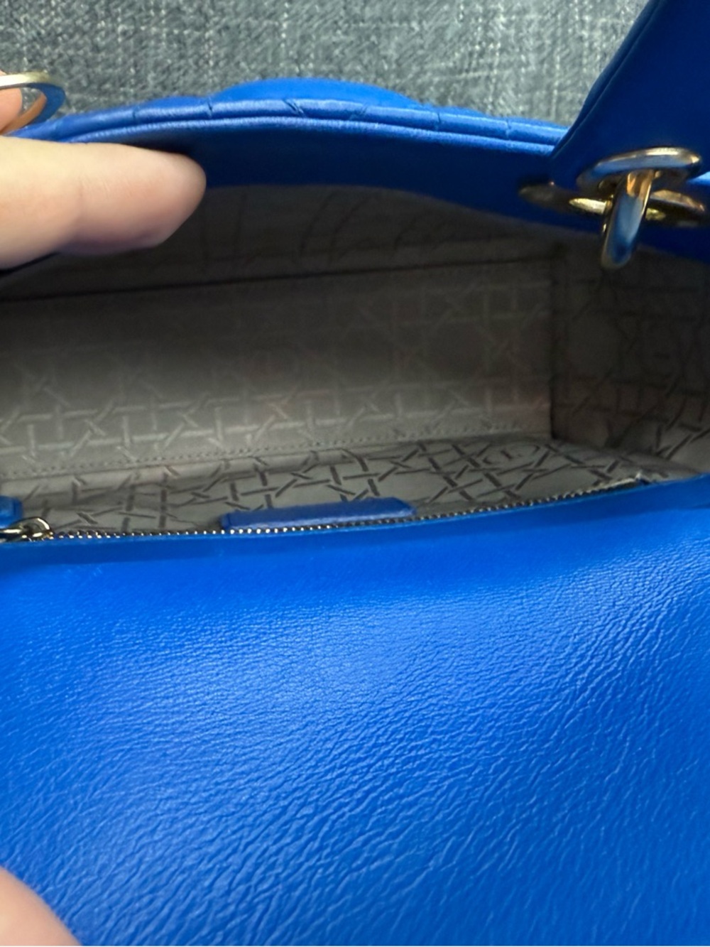DIOR my Lady Dior cannage lambskin mini - Picture 14 of 16